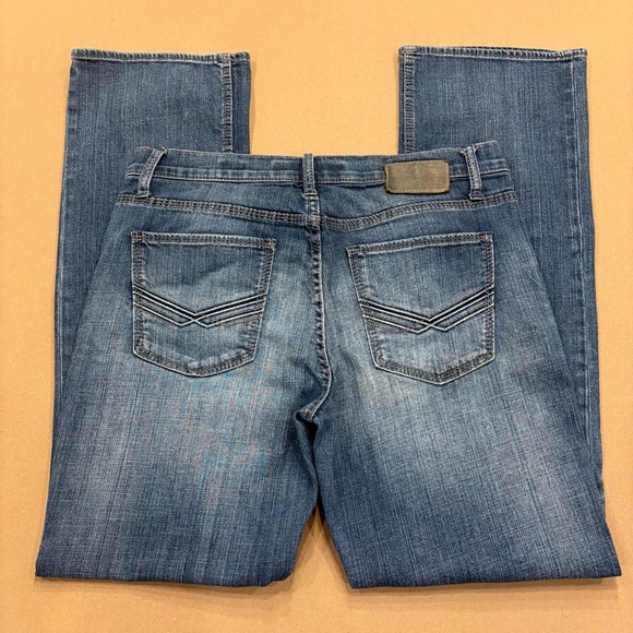 BKE Men’s Jake Bootleg Jeans Size 34L - Picture 6 of 12